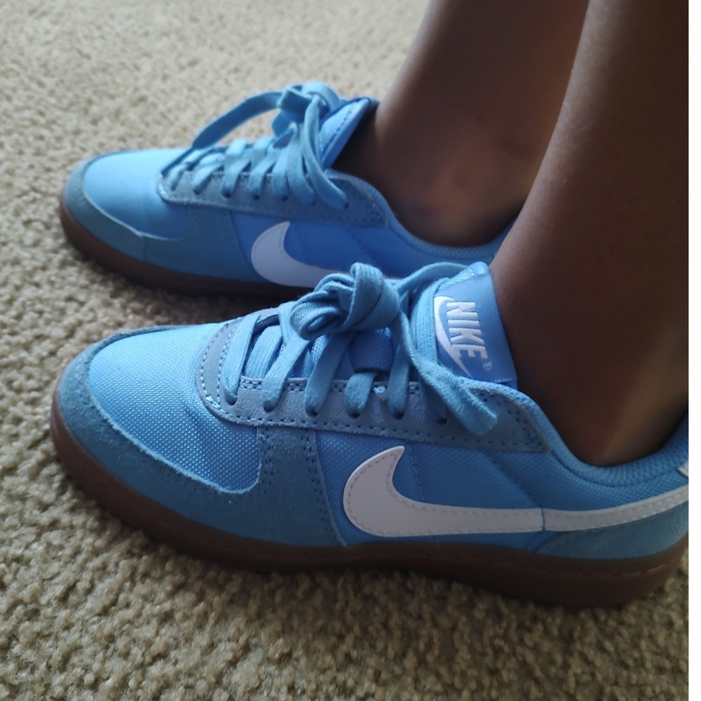 Nike Field GS University Blue White Gum Sneakers‎ IF0465-401 Kids 2.5Y NWB - Picture 7 of 8